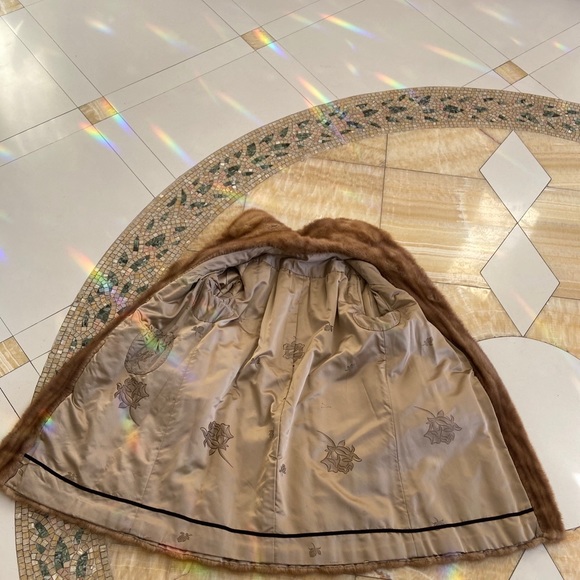 Authentic Mink Fur Coat - Picture 6 of 8